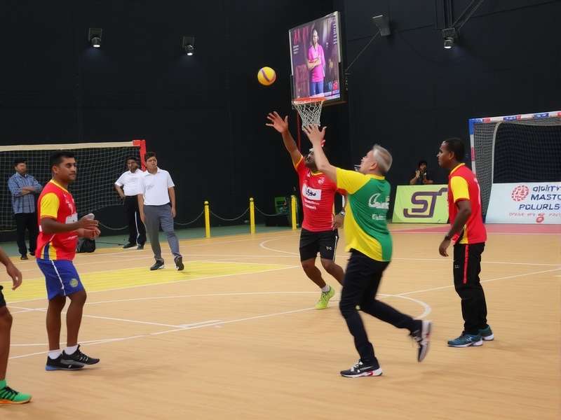 Visakhapatnam Velocity Ballers players in action